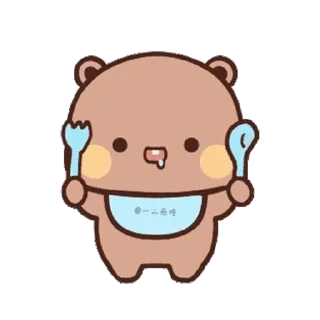 Sticker from Dudu & Bubu 8 @twix_bears