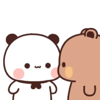 Sticker from Dudu & Bubu 6 @twix_bears