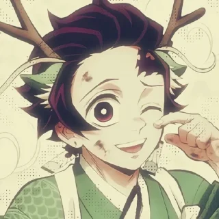 🌟 emoji Tanjiro Kamado @CAKEPACKS Telegram sticker 8 of 50