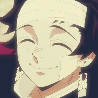 🌟 emoji Tanjiro Kamado @CAKEPACKS Telegram sticker 4 of 50