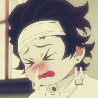 🌟 emoji Tanjiro Kamado @CAKEPACKS Telegram sticker 11 of 50