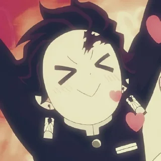 🌟 emoji Tanjiro Kamado @CAKEPACKS Telegram sticker 13 of 50