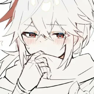 Sticker from кадзу мой мальчик ➡️ @Ctikerubot