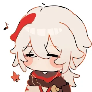 🍁 emoji кадзу мой мальчик ➡️ @Ctikerubot Telegram sticker 7 of 46