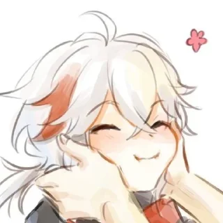 🥰 emoji кадзу мой мальчик ➡️ @Ctikerubot Telegram sticker 22 of 46