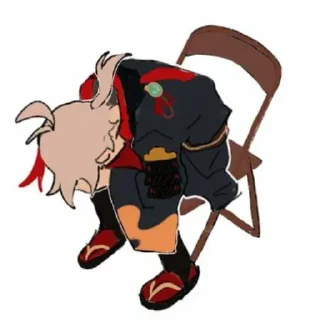 👎 emoji кадзу мой мальчик ➡️ @Ctikerubot Telegram sticker 14 of 46