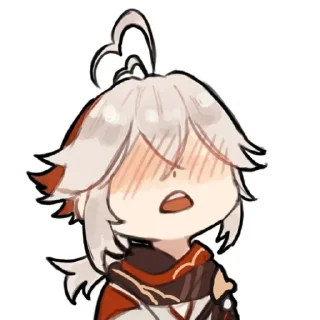 😳 emoji кадзу мой мальчик ➡️ @Ctikerubot Telegram sticker 6 of 46