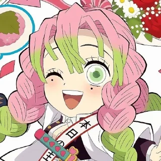 Sticker from 「 Mitsuri Kanroji.  :: Kny