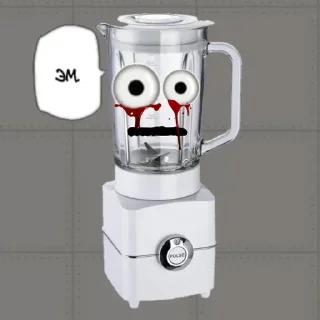 🤐 emoji Блендер от блендера? Telegram sticker 19 of 22
