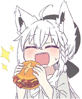 Sticker from Fubuki and