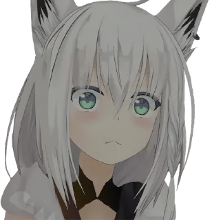 Sticker from Fubuki and
