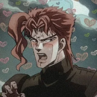 💓 emoji Kakyoin💓🤏 Telegram sticker 13 of 19