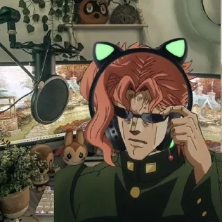 😎 emoji Kakyoin💓🤏 Telegram sticker 7 of 19