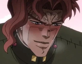 ☺️ emoji Kakyoin💓🤏 Telegram sticker 3 of 19