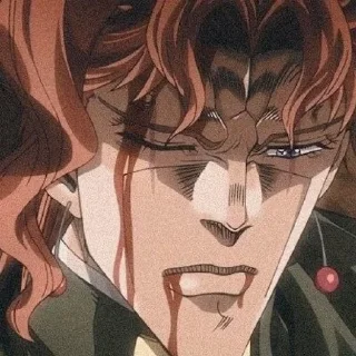 😔 emoji Kakyoin💓🤏 Telegram sticker 16 of 19