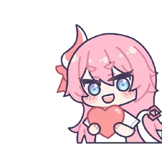 💫 emoji Honaki chibi: for @novellasbots Telegram sticker 16 of 60
