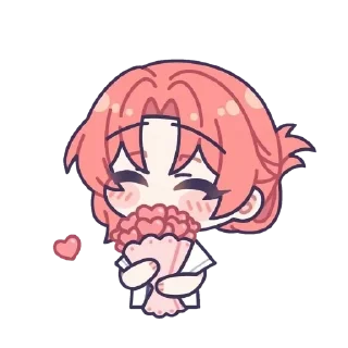 💫 emoji Honaki chibi: for @novellasbots Telegram sticker 19 of 60