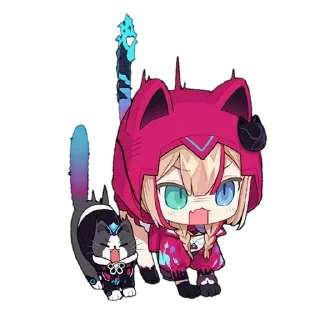 💫 emoji Honaki chibi: for @novellasbots Telegram sticker 2 of 60