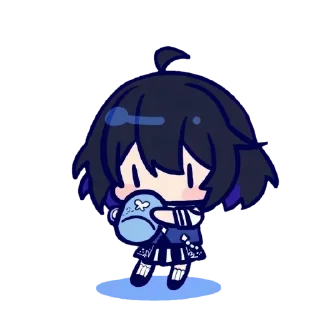 💫 emoji Honaki chibi: for @novellasbots Telegram sticker 17 of 60