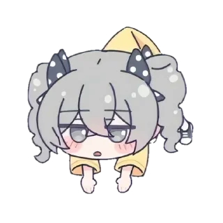 💫 emoji Honaki chibi: for @novellasbots Telegram sticker 21 of 60