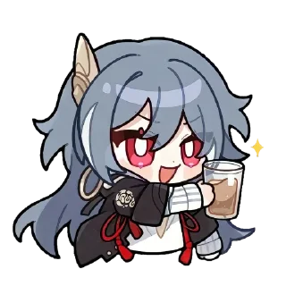 💫 emoji Honaki chibi: for @novellasbots Telegram sticker 13 of 60