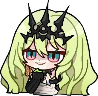 💫 emoji Honaki chibi: for @novellasbots Telegram sticker 23 of 60