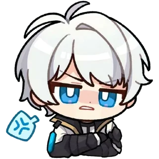 💫 emoji Honaki chibi: for @novellasbots Telegram sticker 20 of 60