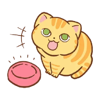 Sticker from Orange cat @tgsticker
