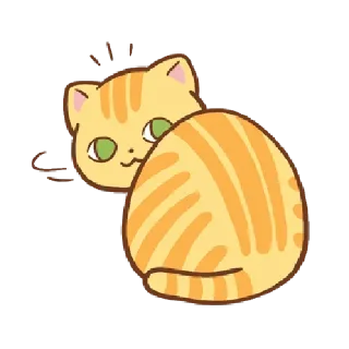 Sticker from Orange cat @tgsticker