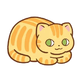 Sticker from Orange cat @tgsticker