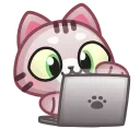 Sticker from Cats&Monkeys by @AkSh0k