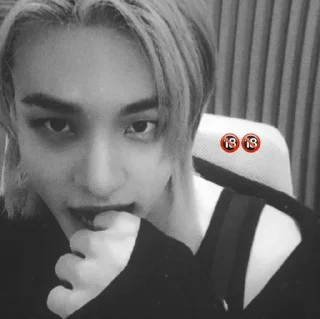 🖤 emoji hyunjin 🖤 @slavanyavgn Telegram sticker 19 of 19