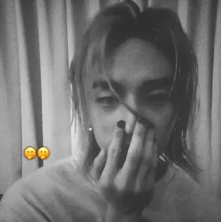 🖤 emoji hyunjin 🖤 @slavanyavgn Telegram sticker 10 of 19