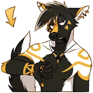 Sticker from Furry