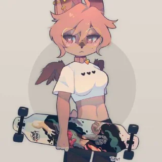 Sticker from Furry
