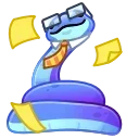 🐍 emoji Pet Snakes @podarkitgnft Telegram sticker 12 of 60