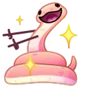 🐍 emoji Pet Snakes @podarkitgnft Telegram sticker 8 of 60