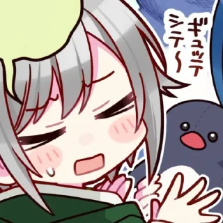 🎧 emoji шихо хинамори 𖥻 @stikersmanhwaa Telegram sticker 19 of 40