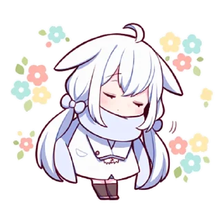Sticker from Белая зайка @nyasticks