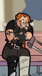 ❤️ emoji Victoria🖤👩‍🦰 Telegram sticker 11 of 14