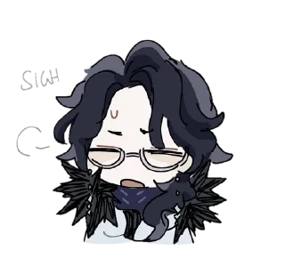 🌑 emoji Панталоне♡ Telegram sticker 1 of 61