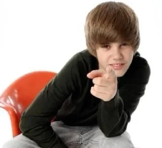 🌟 emoji Justin Bieber Telegram sticker 1 of 23