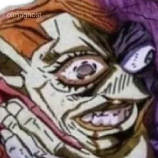🤪 emoji bizarre adventure stickers Telegram sticker 23 of 30