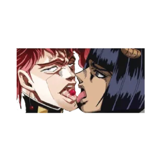 😛 emoji bizarre adventure stickers Telegram sticker 12 of 30