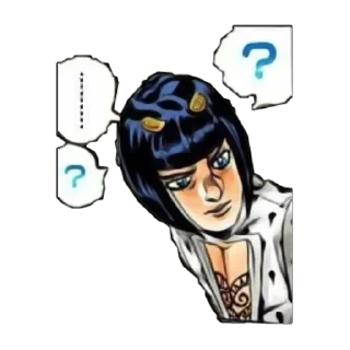 🧐 emoji bizarre adventure stickers Telegram sticker 21 of 30