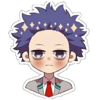 🙃 emoji Моя геройская академия Telegram sticker 8 of 16
