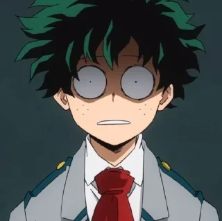 😵 emoji моя геройская академия Telegram sticker 19 of 42
