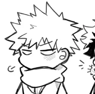 😠 emoji моя геройская академия Telegram sticker 21 of 42