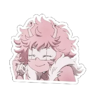 😄 emoji Моя геройская академия Telegram sticker 10 of 16