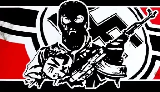 Sticker from 88 Terror